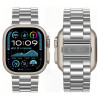 Tech-Protect Stainless bracelete de aço inoxidável para Apple Watch 8 / 9 / 10 / 11 / 12 / SE / Ultra (44 / 45 / 46 / 49 mm), prateado