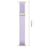 Tech-Protect NylonLoop bracelete para Apple Watch 8 / 9 / 10 / 11 / 12 / SE (40 / 41 / 42 mm), roxo