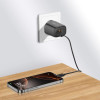 Tech-Protect NCA20 carregador de parede USB-A / USB-C PD 20W / QC3.0, preto