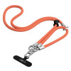 Tech-Protect C10S Rope Crossbody & Wrist conjunto de alças para telemóvel, laranja/titânio