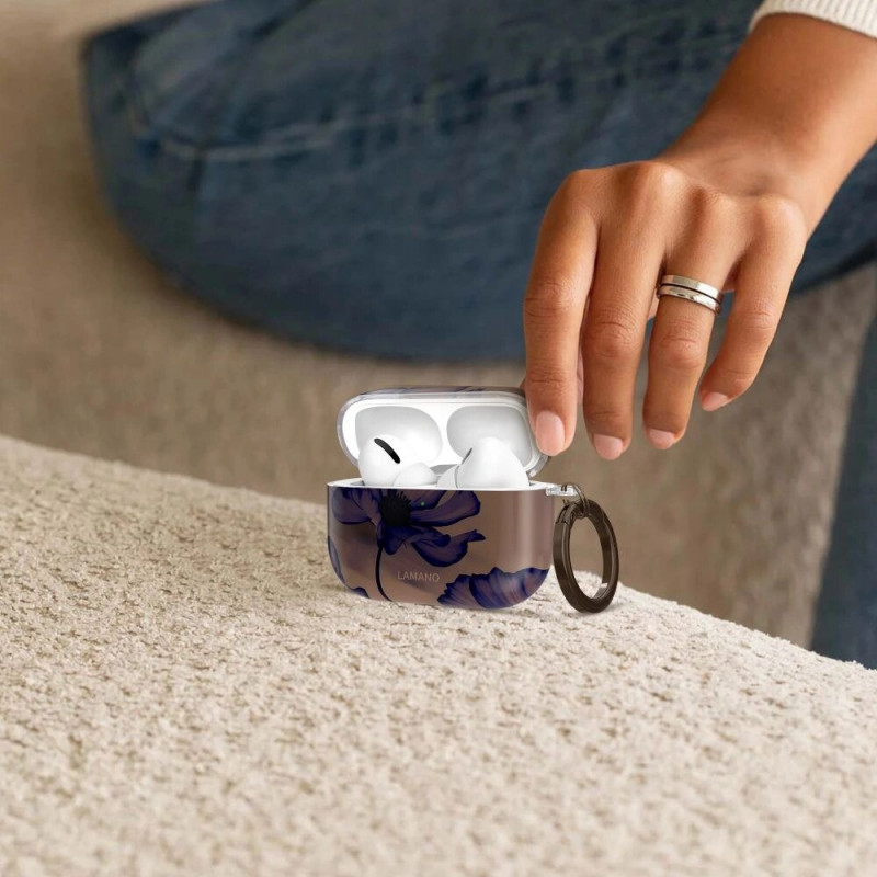 Tech-Protect Lamano Capa Apple AirPods Pro 1 / 2 Noite de veludo