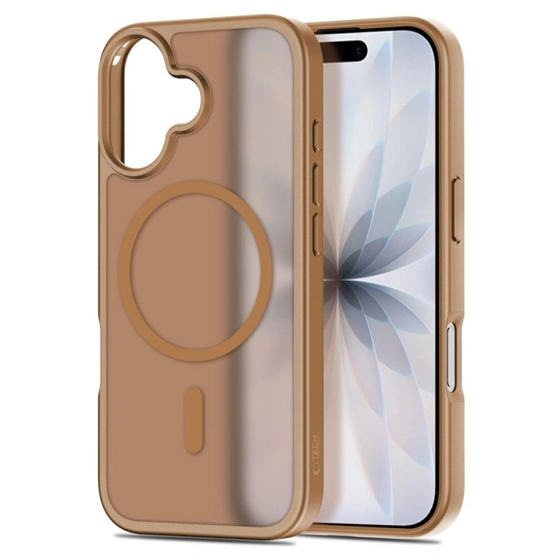 Tech-Protect BasicMag MagSafe Capa Apple iPhone 17, Castanho