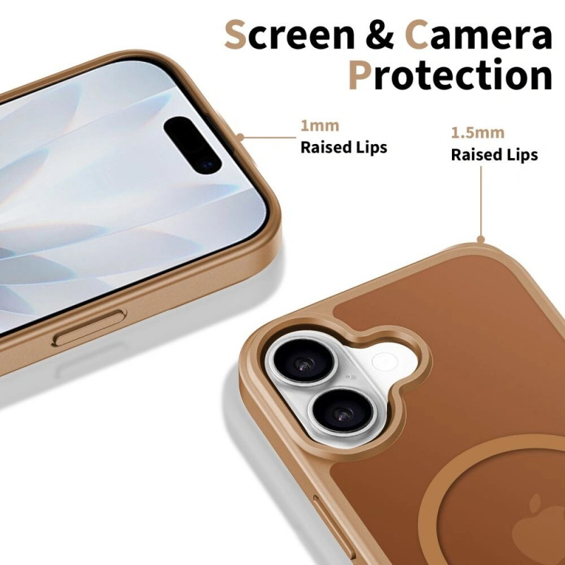 Tech-Protect BasicMag MagSafe Capa Apple iPhone 17, Castanho