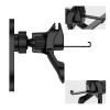 Tech-Protect MM15W-V6 suporte magnético MagSafe estável para grelha de ventilação do carro com carregador sem fios de 15W, preto