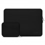 Tech-Protect NeoSlim THP3383 bolsa para portátil de 13-14 polegadas com bolsa para acessórios, preta