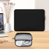 Tech-Protect NeoSlim THP3383 bolsa para portátil de 13-14 polegadas com bolsa para acessórios, preta