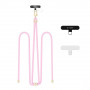 Tech-Protect C7S Rope alça transversal, rosa-claro/dourado