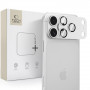 Protetor de lente da câmara Tech-Protect Camfull Fit+ para Apple iPhone 18 Pro, prateado