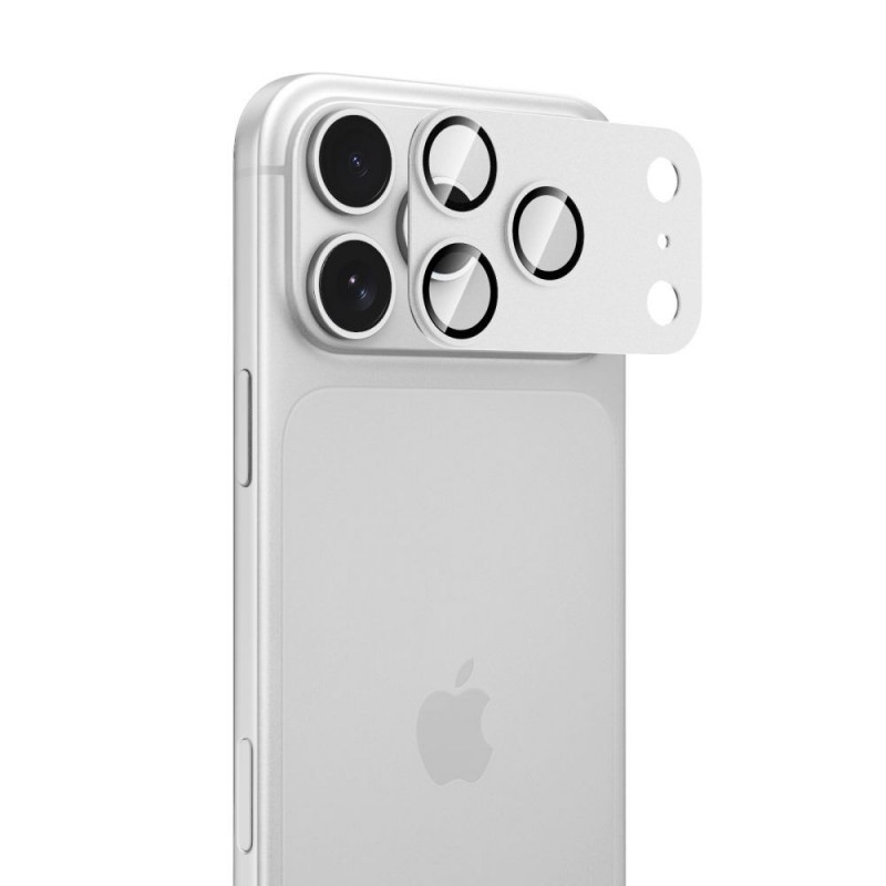 Tech-Protect Camfull Fit+ Apple iPhone 18 Pro Max protetor de lente da câmara, prateado