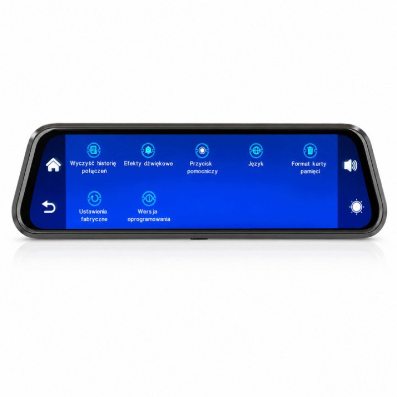 ORLLO Autoplay PRO 4K câmara automóvel frontal e traseira, GPS, Wi-Fi