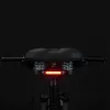 Rockbros 38218916002 Selim de bicicleta MTB com luz, preto