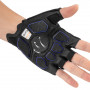 Rockbros TLS004 ROAD TO SKY luvas de ciclismo curtas amortecedoras L, pretas