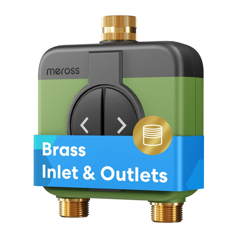 Meross MST200-EU controlador de rega inteligente, 2 zonas