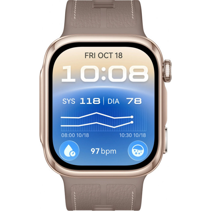 Huawei Watch D3 (Riva-B19) smartwatch, 46 mm, dourado/branco