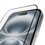 PURO Frame vidro temperado com moldura para iPhone 16 Plus