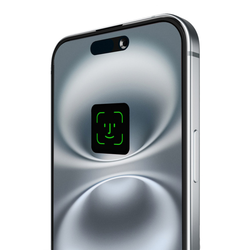 PURO Frame vidro temperado com moldura para iPhone 16 Plus