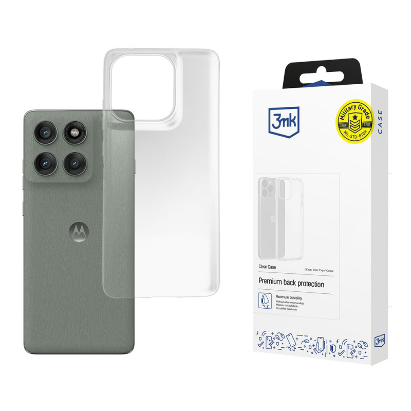 Capa 3MK Armor para Motorola Edge 60 Pro, transparente