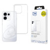 Capa transparente 3MK para Oppo Reno 16 F / Reno 16 FS, transparente
