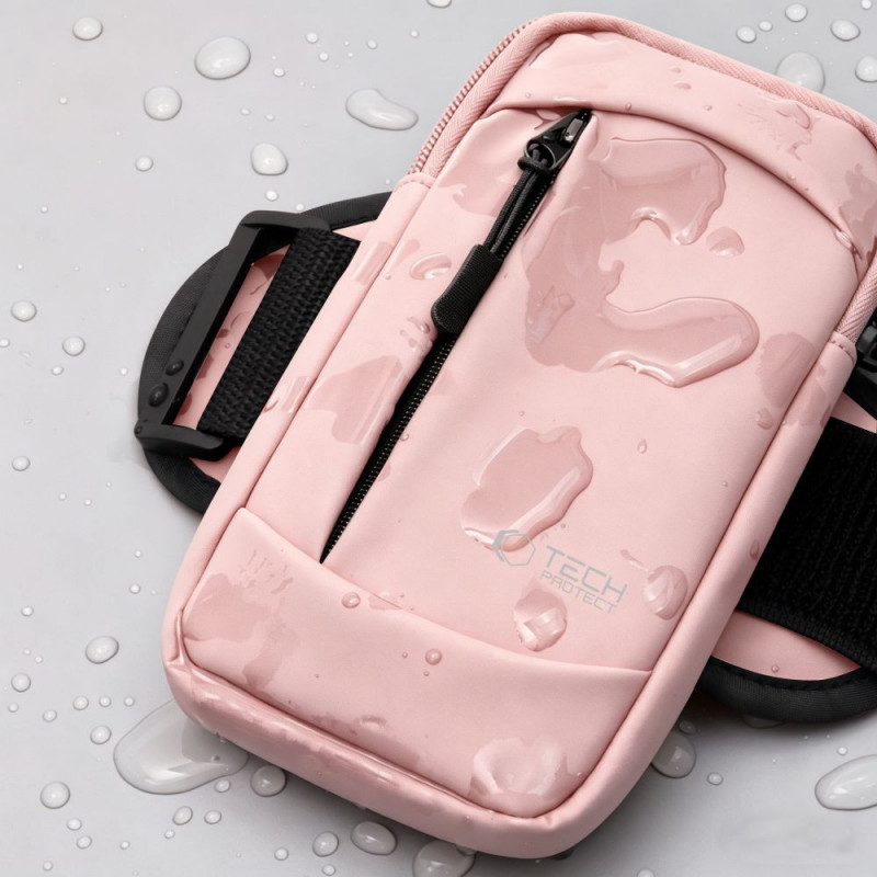 Tech-Protect M6 Braçadeira Desportiva Universal, Rosa