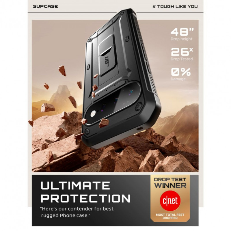 Supcase capa Unicorn Beetle Pro para Google Pixel 11 Pro XL, preta