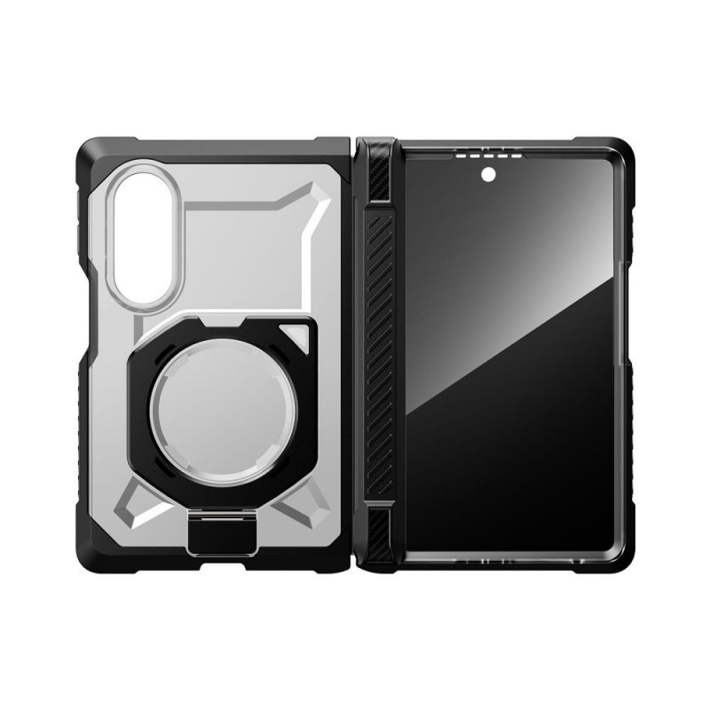 Supcase UB Grip Mag MagSafe Privacy Capa com Vidro de Privacidade para Samsung Galaxy Z Fold 8, Preta