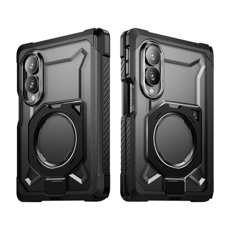 Supcase UB Grip Mag MagSafe Privacy Capa com Vidro de Privacidade para Samsung Galaxy Z Fold 8, Preta