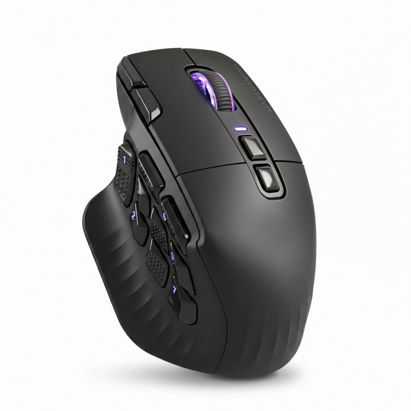 Tacens Mars Gaming MMW-HEX16 rato gaming sem fios, 24000 DPI, Bluetooth 5.2, 2,4 GHz