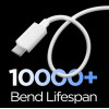 Spigen EB6015AC Essential cabo USB-C 60W 150 cm, branco