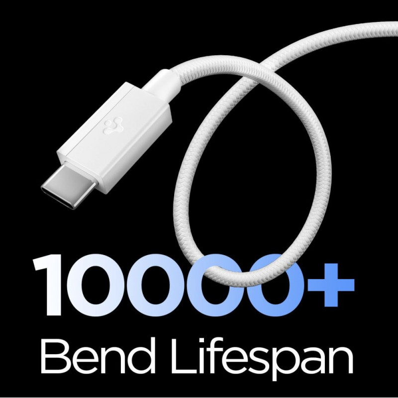 Spigen EB6015AC Essential cabo USB-C 60W 150 cm, branco