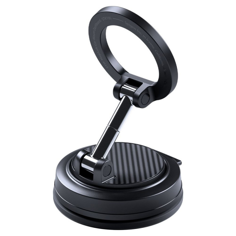 Spigen STK100 VacuumLock suporte para carro magnético MagSafe para painel de bordo, preto