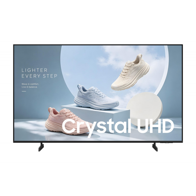 Samsung LH65BEHHLGUXEN BE65HX-H Smart TV de sinalização digital 4K UHD Crystal UHD de 65 polegadas, Tizen, preta