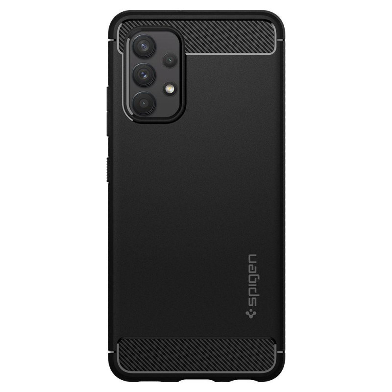 Capa Spigen Rugged Armor para Samsung Galaxy A52 / A52s, preto mate