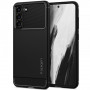 Capa Rugged Armor Spigen para Samsung Galaxy S21 FE, preta mate