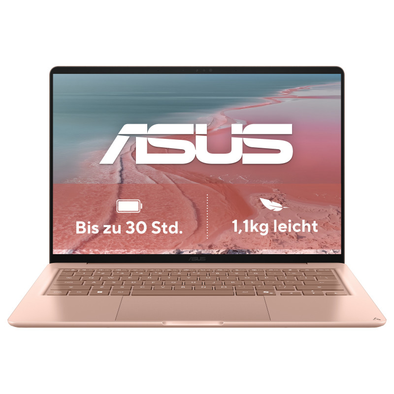 ASUS Zenbook 14 UX3480QA-U1023W portátil, 14" WUXGA, Snapdragon X1-26-100, 16 GB RAM, 512 GB SSD, Windows 11 Home