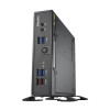 Shuttle DS50U mini PC barebone, Celeron 7305, 8 GB DDR5 RAM, preto