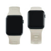 Pulseira de silicone 3mk para Apple Watch 42/44/45/49 mm, bege