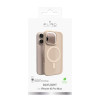 Capa de silicone MagSafe Puro Daylight para iPhone 16 Pro Max, bege