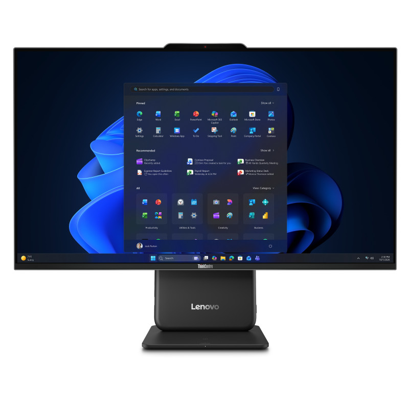 Lenovo ThinkCentre neo 50a 27 Gen 7 13RU0012GE PC tudo-em-um, 27" Full HD, Intel Core 5 320, 16 GB RAM, 512 GB SSD, Windows 11 Pro (DE)