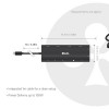 Club 3D CSV-2556 hub USB-C 12 em 1, 3x HDMI/3x USB-C/USB/LAN, 8K30Hz, PD 140W