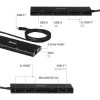 Club 3D CSV-2556 hub USB-C 12 em 1, 3x HDMI/3x USB-C/USB/LAN, 8K30Hz, PD 140W