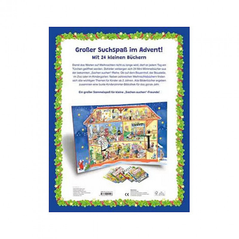 Ravensburger calendário do advento Mein großer Sachen suchen (42142)