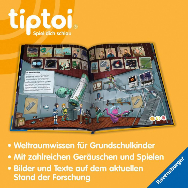 Ravensburger tiptoi O espaço: viagem espacial, estrelas e planetas (49282)