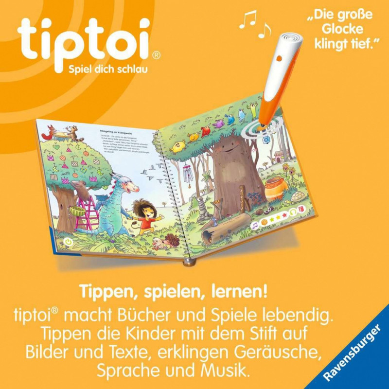Ravensburger tiptoi Meu Mundo de Aprender e Brincar: Concentração e Perceção (49281)