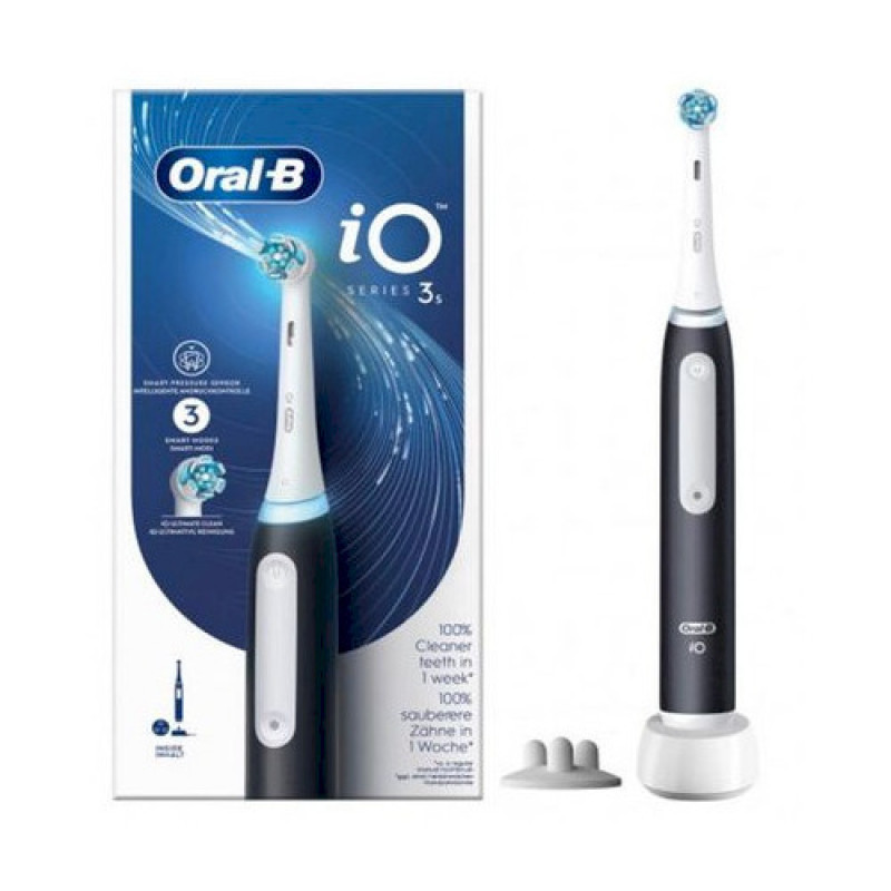 Escova de dentes elétrica Oral-B iO Series 3, preta