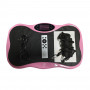 Plataforma de vibração para fitness Extralink Moonwalk SpinMove, 200 W, rosa