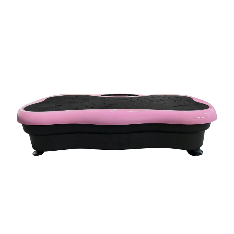 Plataforma de vibração para fitness Extralink Moonwalk SpinMove, 200 W, rosa