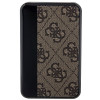 Guess GUPB10DP4GEGW Power bank 10000 mAh, 18 W, 4G Leather Metal Logo, castanho