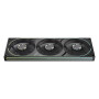 TRYX FOBR Ventoinha de caixa ARGB de 360 mm, PWM, 3-em-1, preta