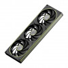 TRYX FOBR Ventoinha de caixa ARGB de 360 mm, PWM, 3-em-1, preta