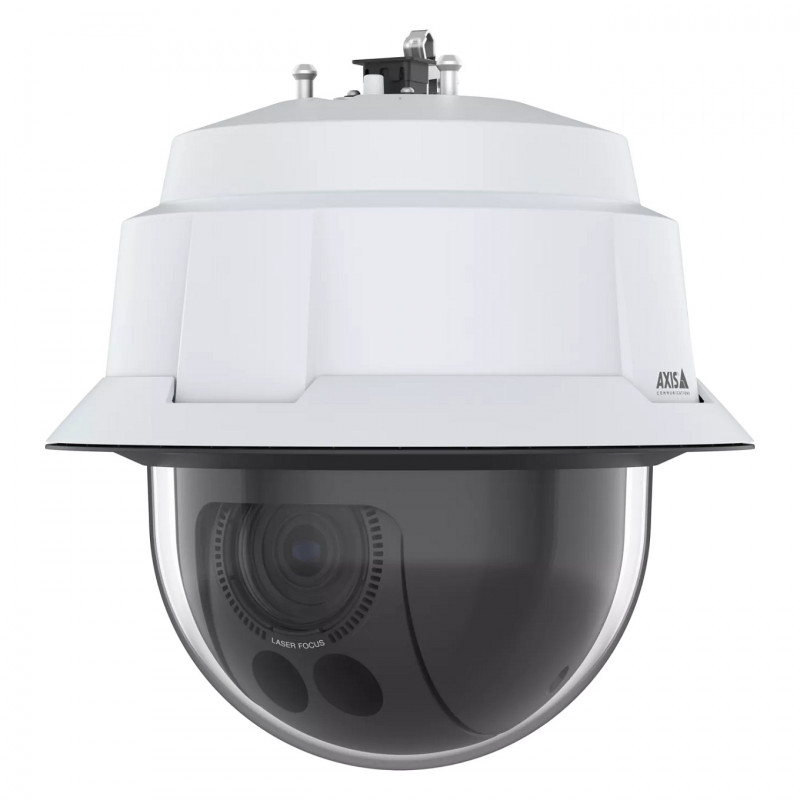Câmara de vigilância de rede PTZ Axis Q6088-E, interior/exterior, resistente a vandalismo/à intempérie, cor (dia e noite), 3840 x 2160 (03190-301)